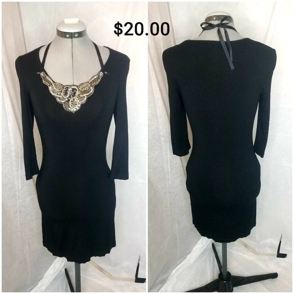 Le chateau, XS, black, removable necklace/collar. - Picture 1 of 1